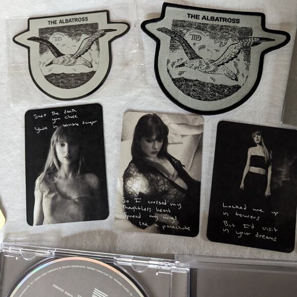 Taylor Swift The Tortured Poets Department Deluxe CD The Albatross TTPD - Picture 3 of 6